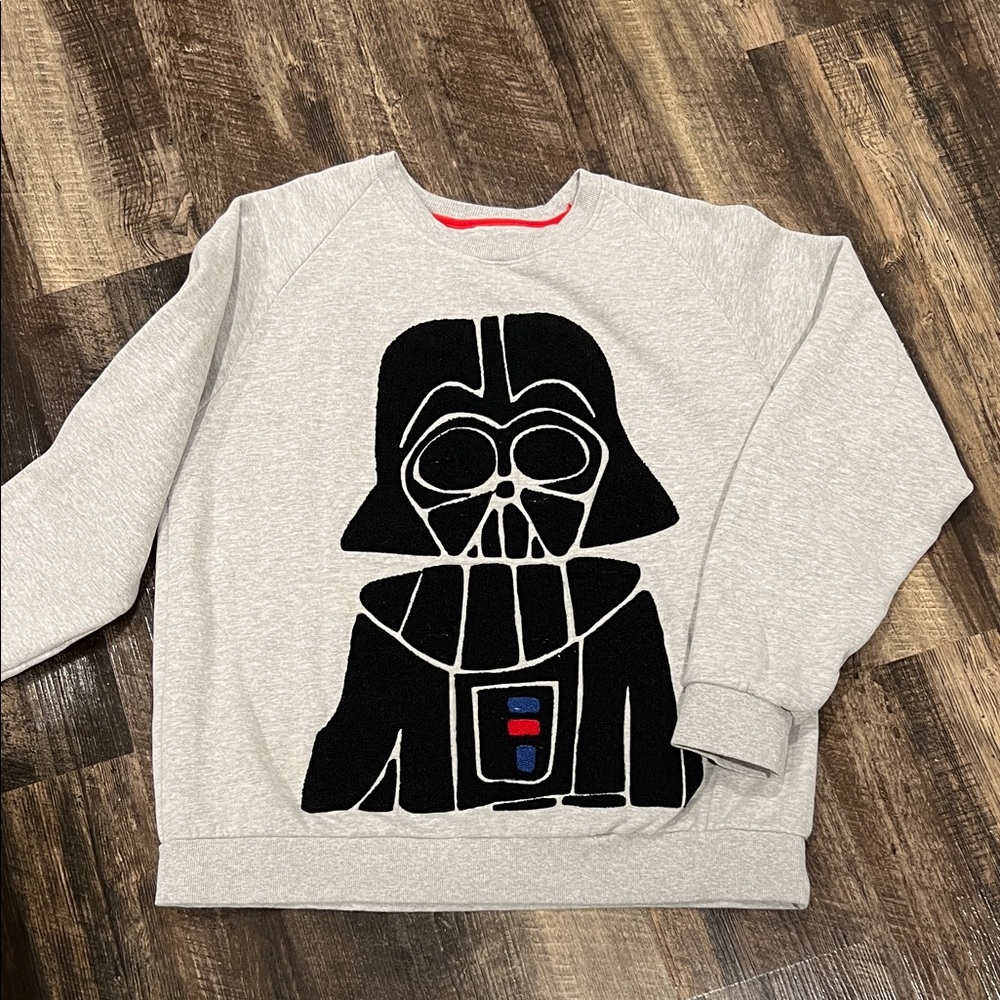 Star Wars Darth Vedar Graphic Gray Sweatshirt